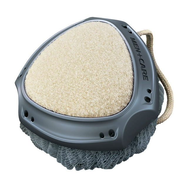 Dove Men+Care Exfoliating Loofah Shower Tool Active Clean Scrub, 1 Count
